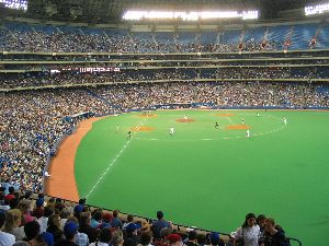 Bluejays Game at the Skydome (22k image)